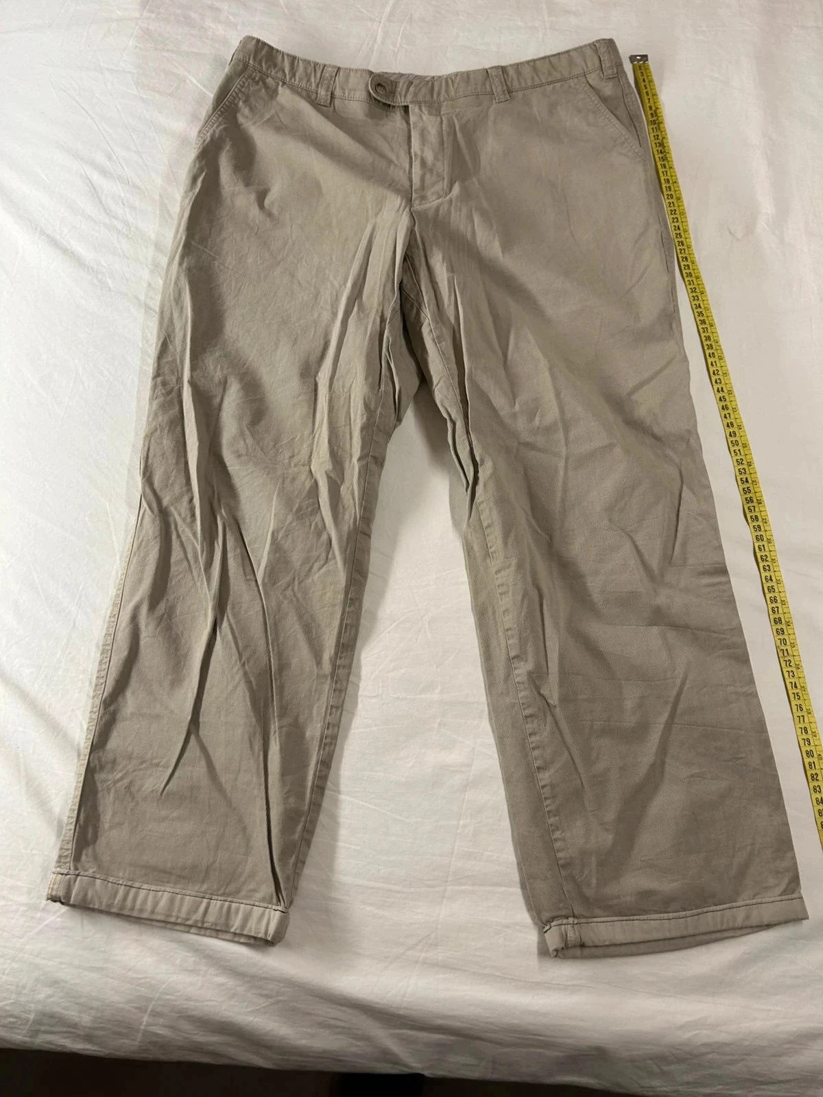 Chino beige gris vintage saint hilaire